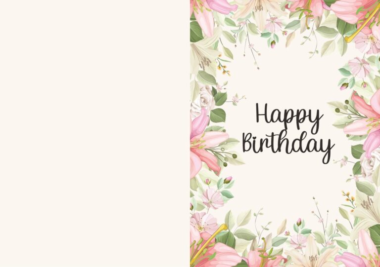 Free Printable Folded Card Templates To Customize Online Canva