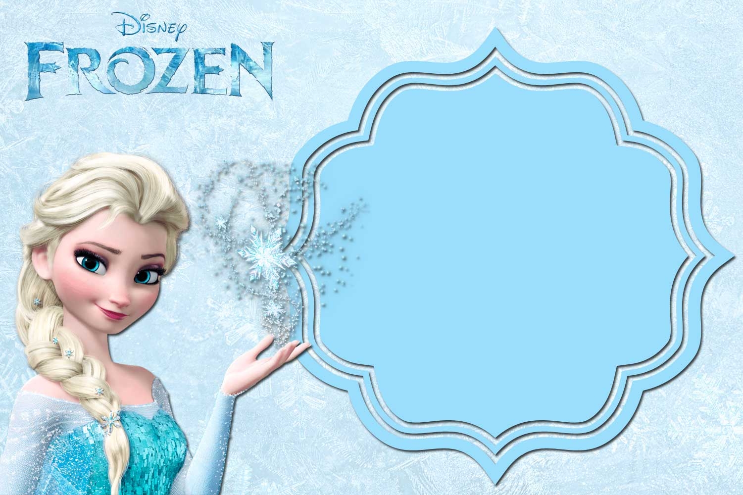 Free Printable Frozen Party Invitations Templates
