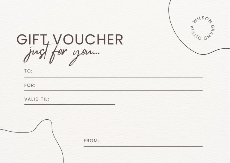 Free Printable Gift Certificate Templates To Customize Canva
