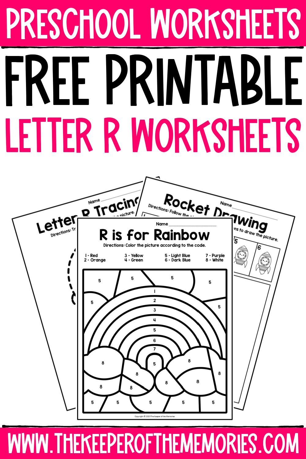 Free Printable Letter R Worksheets