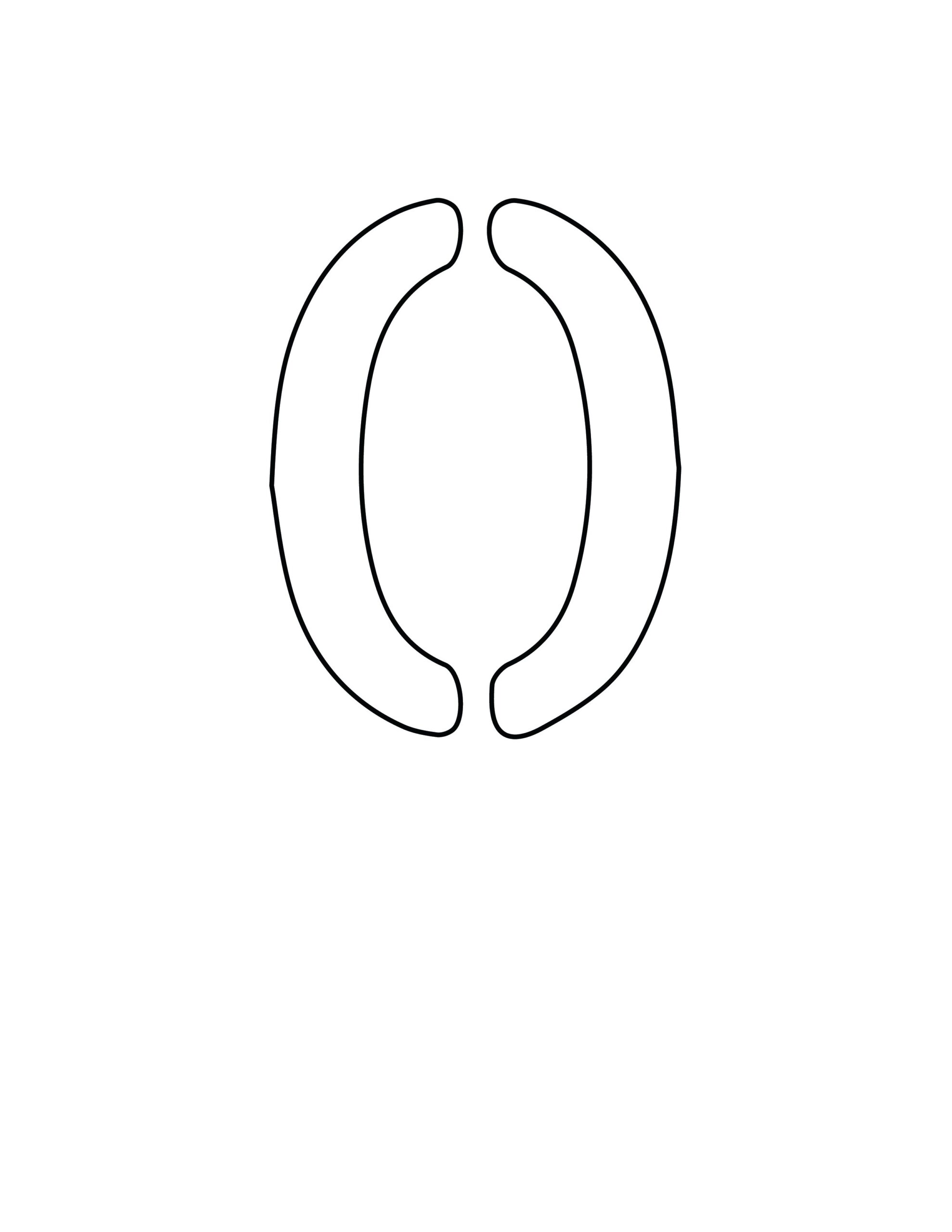 Free Printable Letter O Template