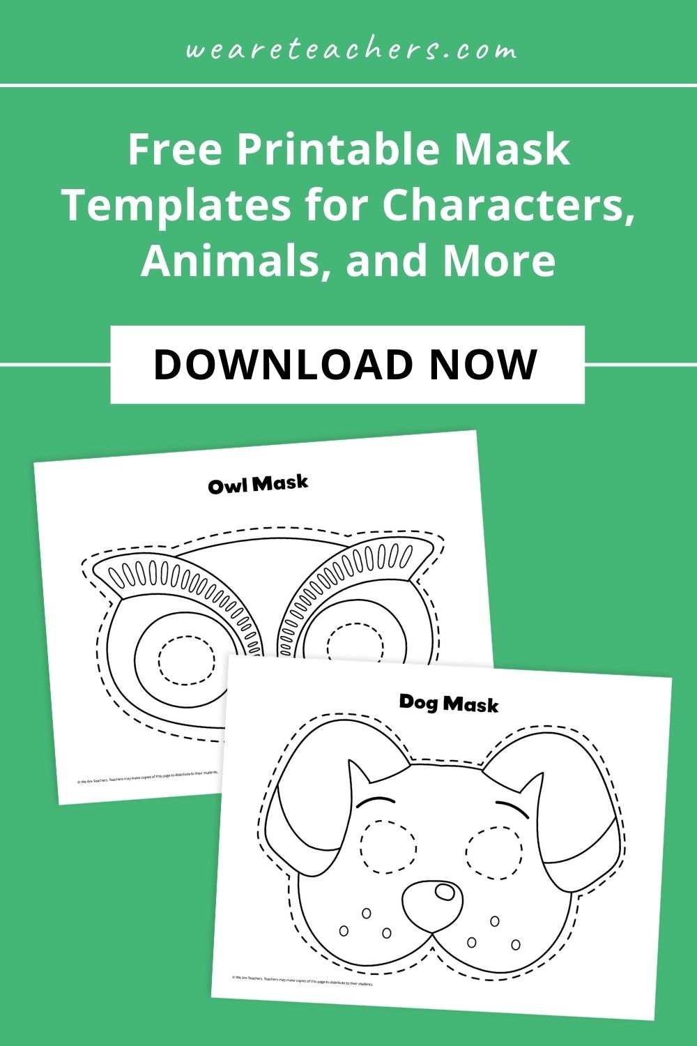 Free Printable Templates Animal Masks