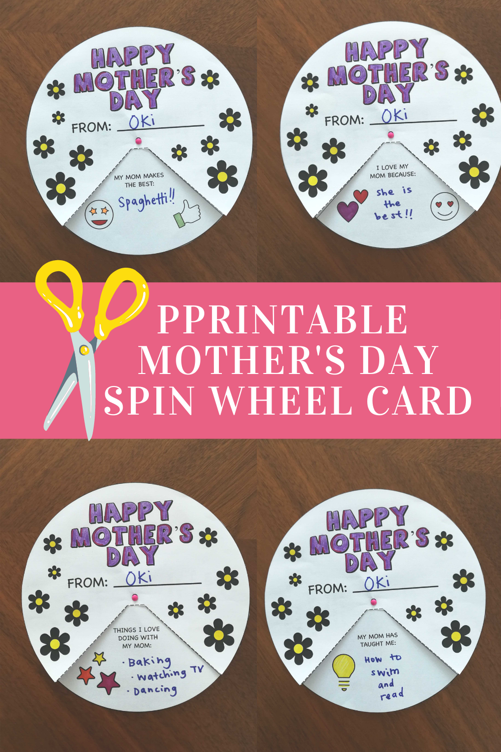 Free Printable Mother s Day Spinner Lemon And Kiwi Designs