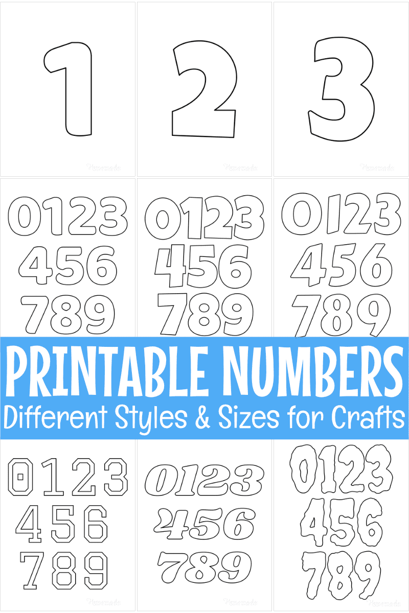 Numbers Templates Free Printable