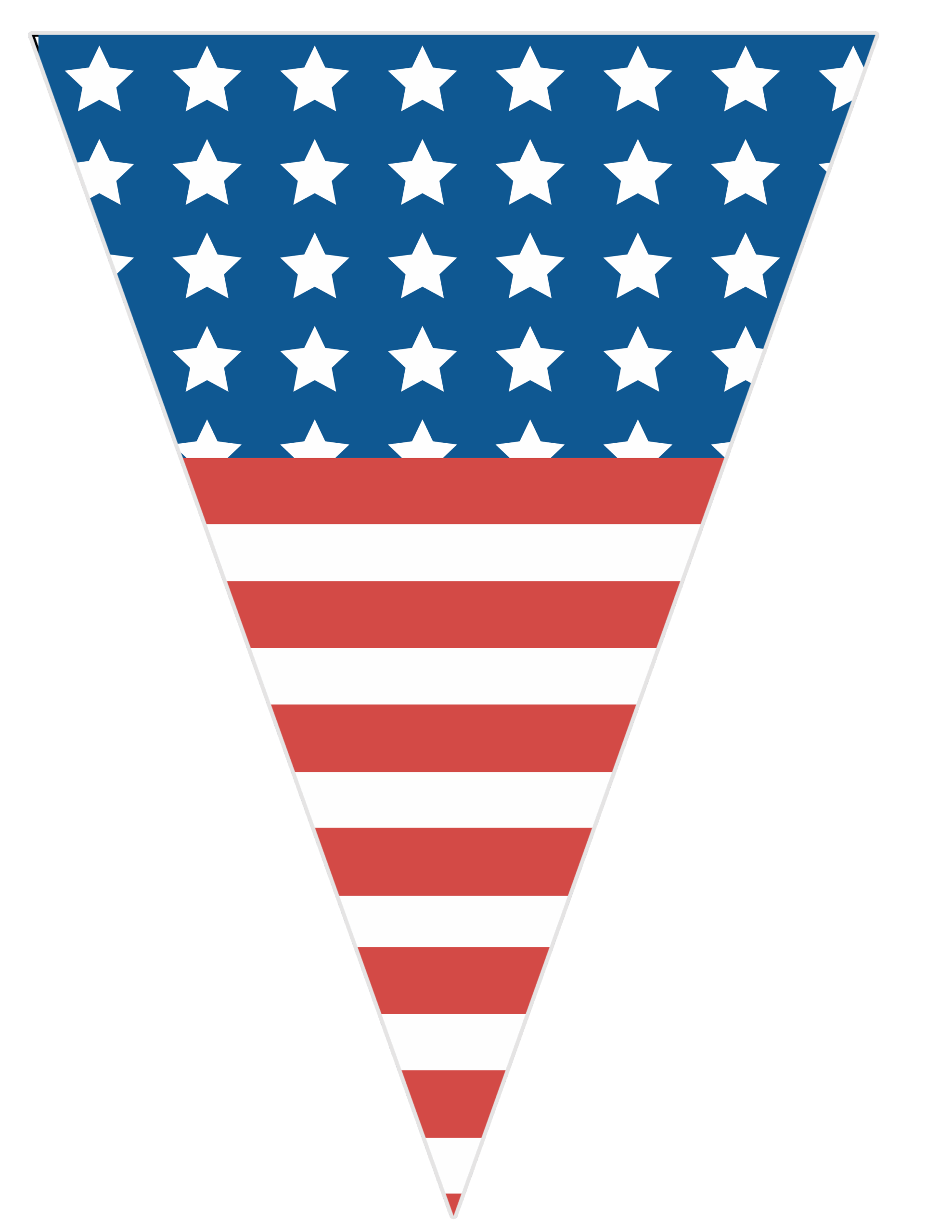 Free American Flag Printable