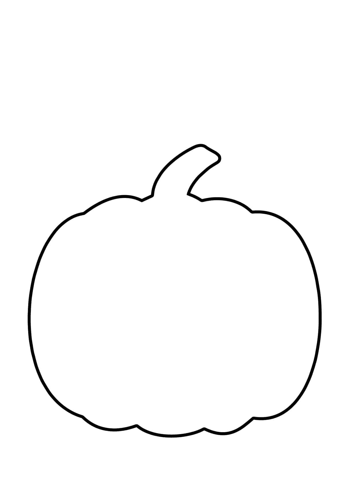 Free Printable Pumpkin Writing Template