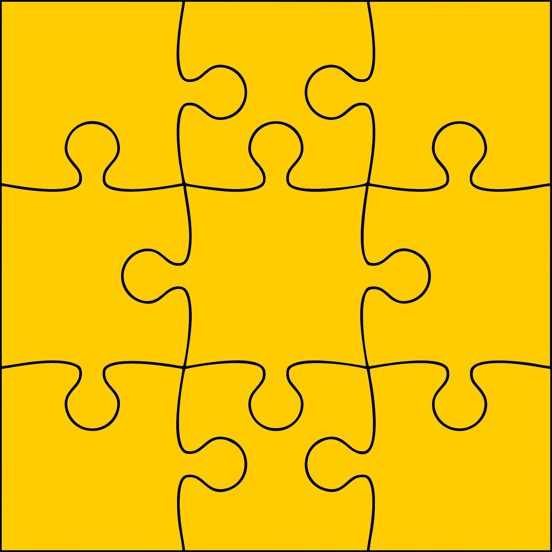 Free Jigsaw Puzzle Templates Printable
