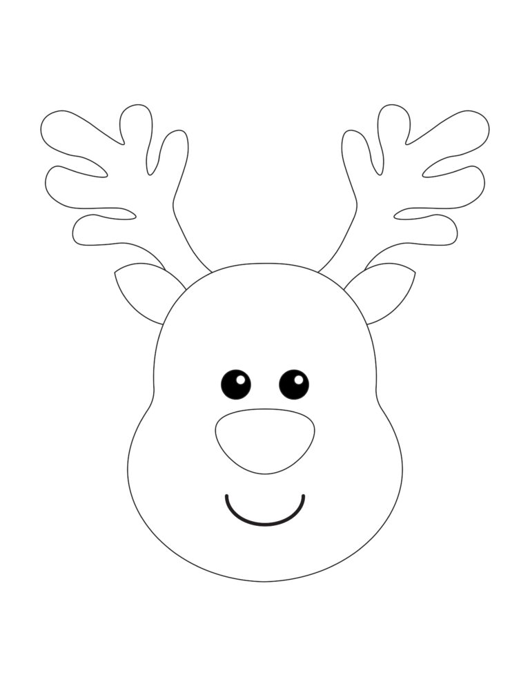 Free Printable Reindeer Head Hotsell Templates