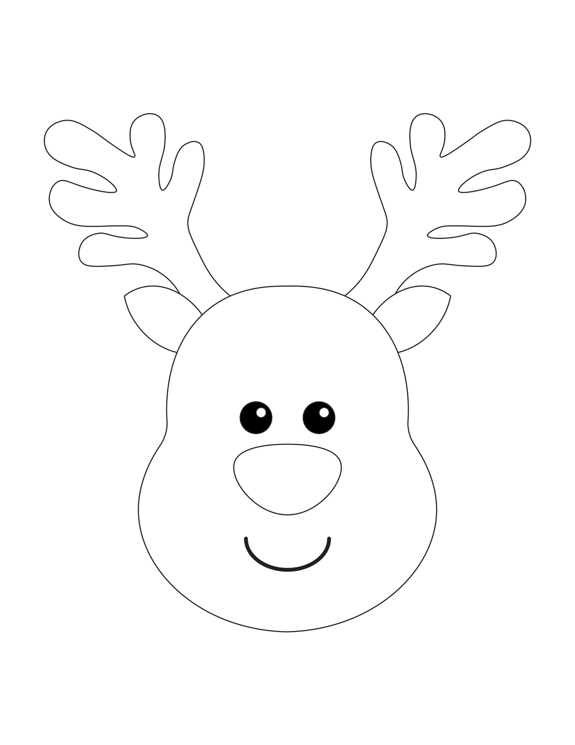 Free Printable Reindeer Head Hotsell Templates
