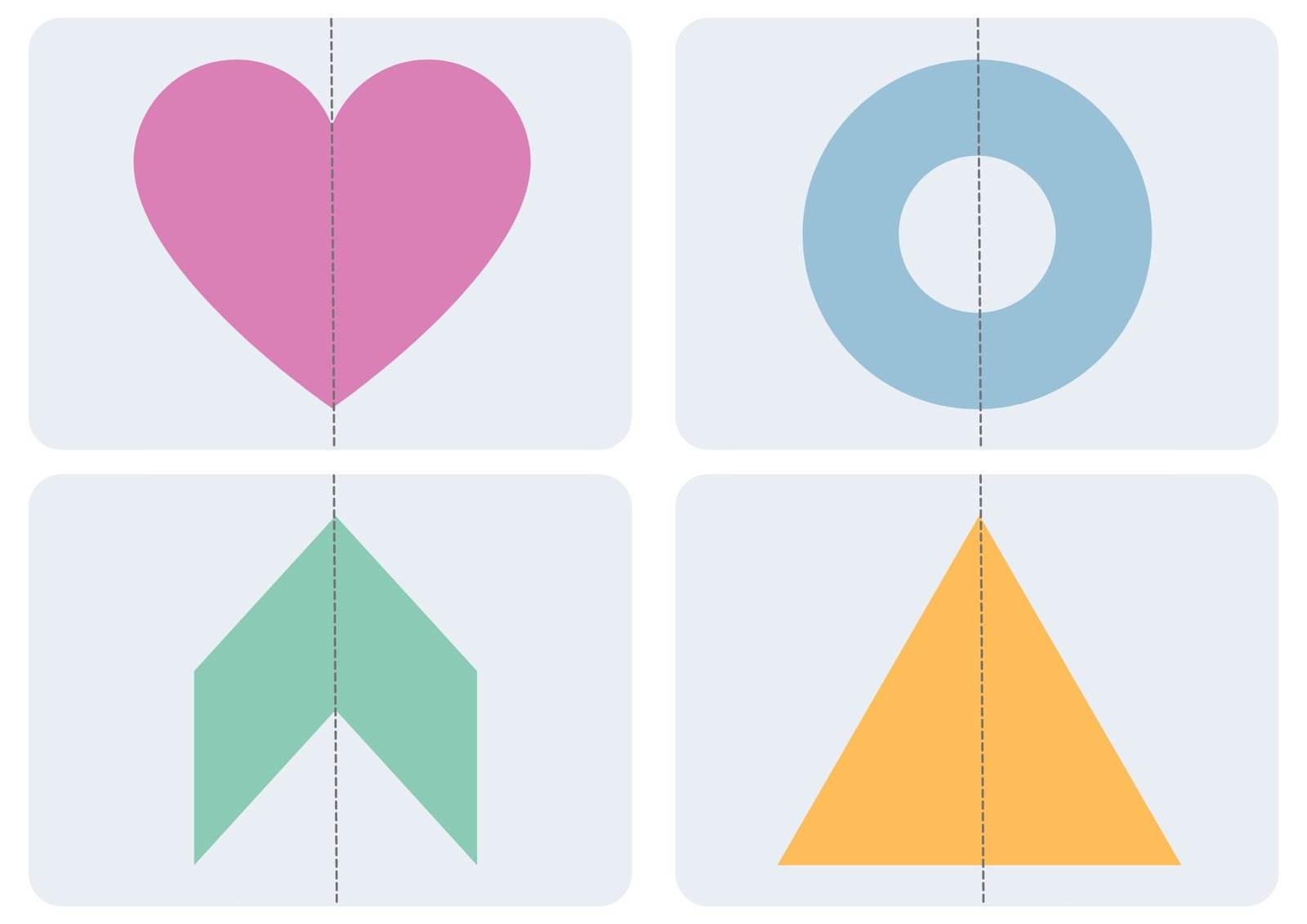 Free Printable Shapes Flashcards Templates Canva
