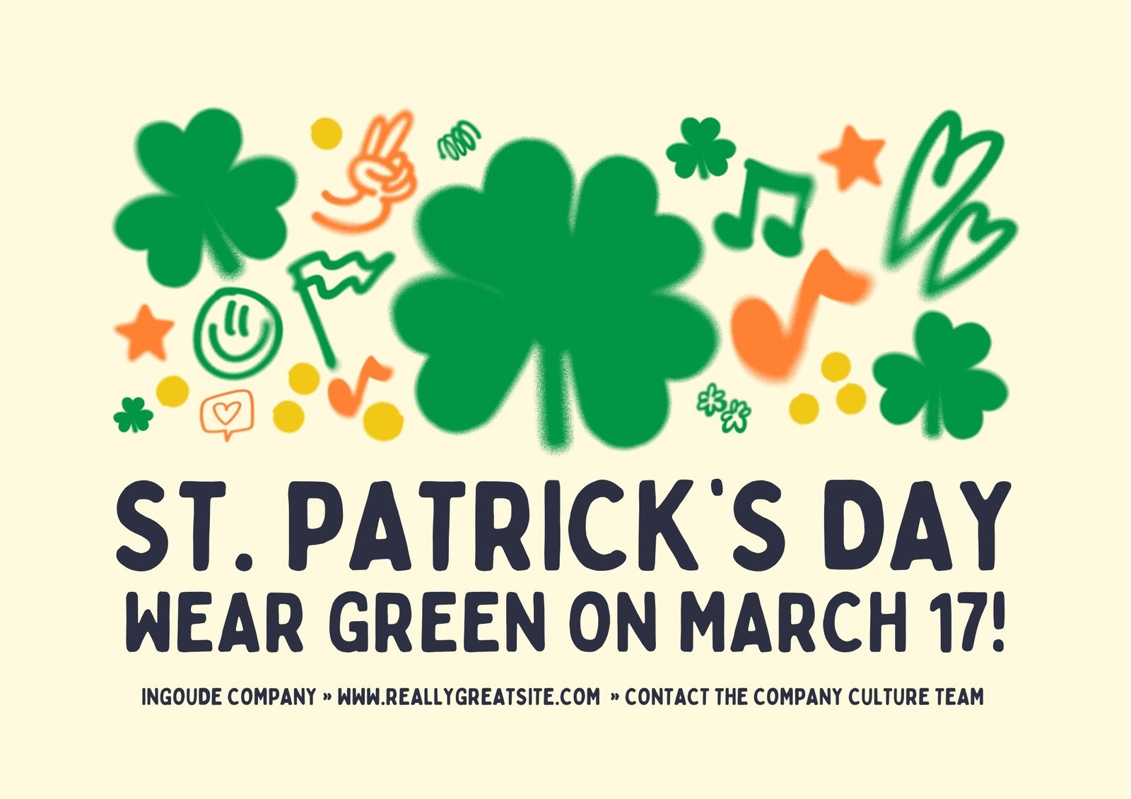 Free Printable St Patrick s Day Poster Templates Canva