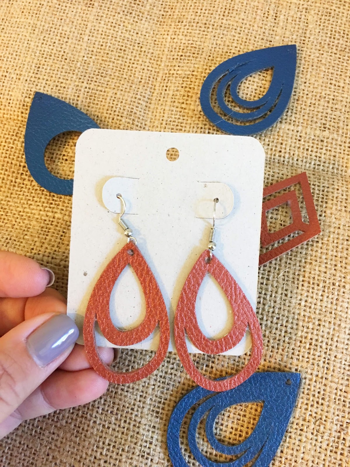 Printable Earring Card Template Free Download