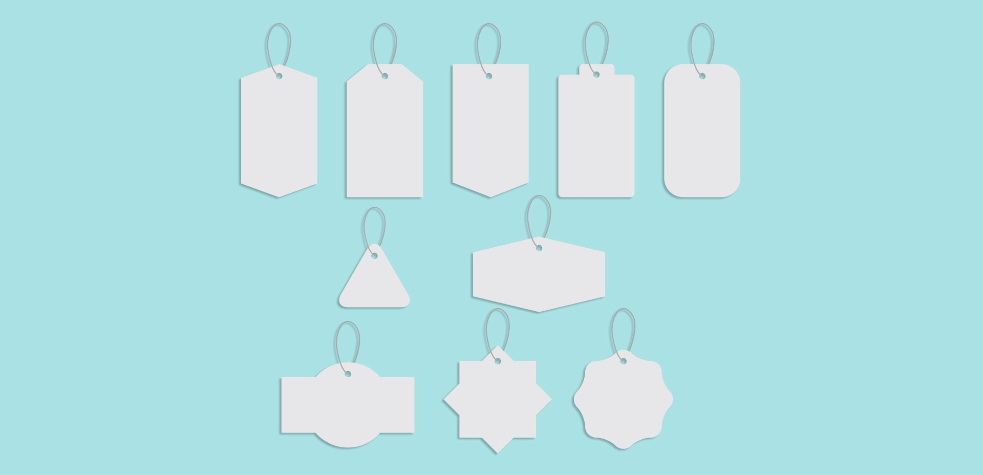 Freebie Clothing Tag Vector Shapes Every Tuesday Blog Every Tuesday