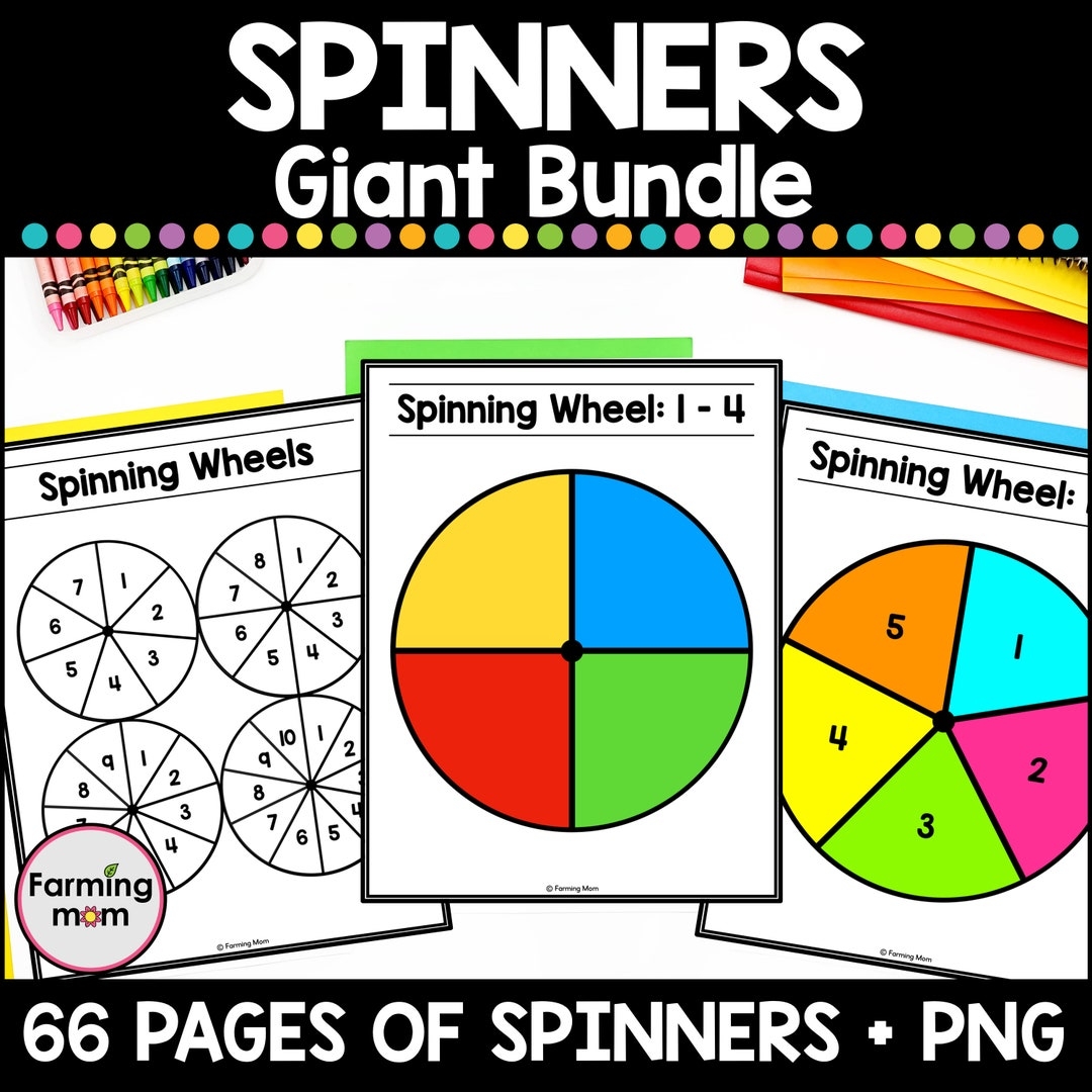 Spinner Template Printable Free