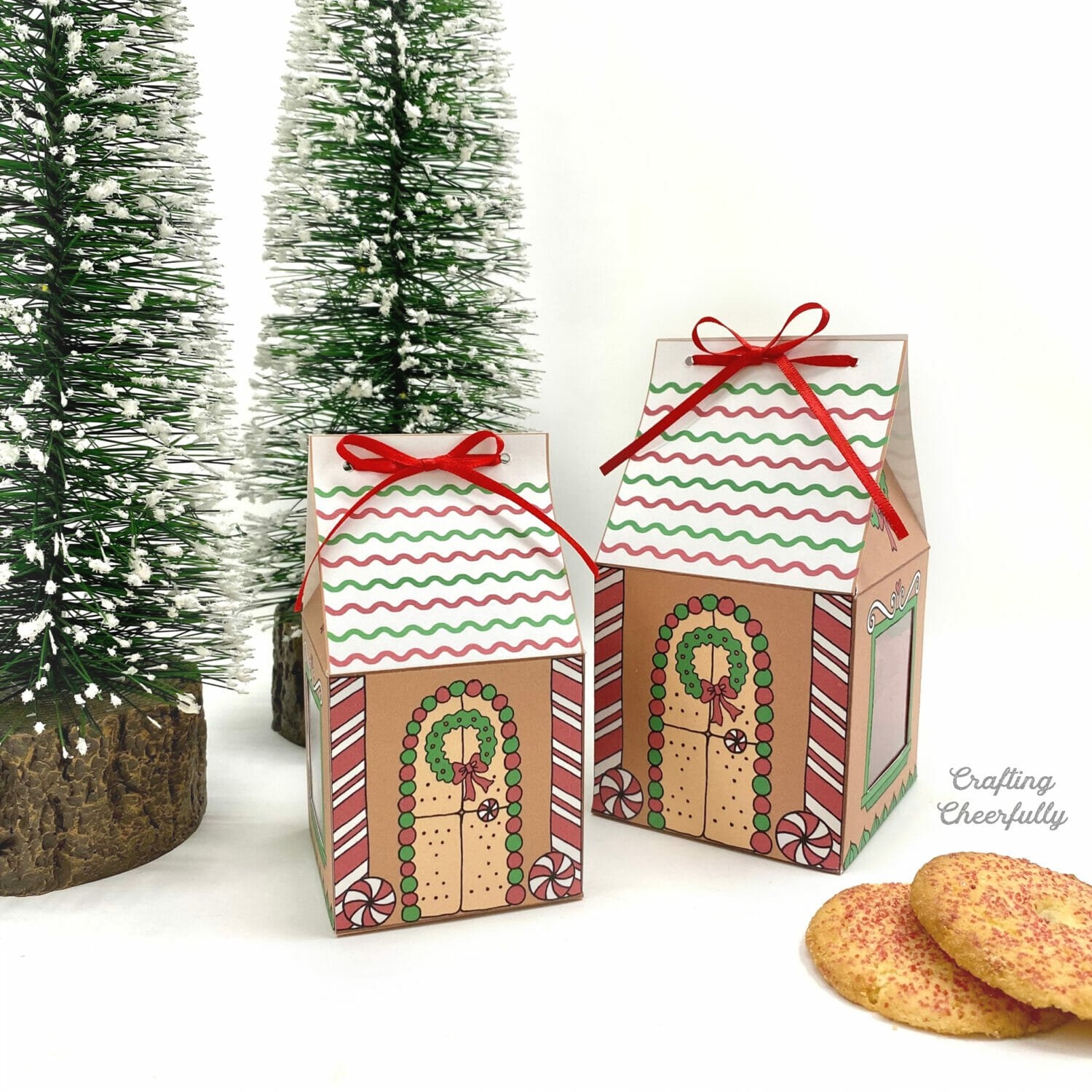 Free Printable Christmas Gift Box Templates