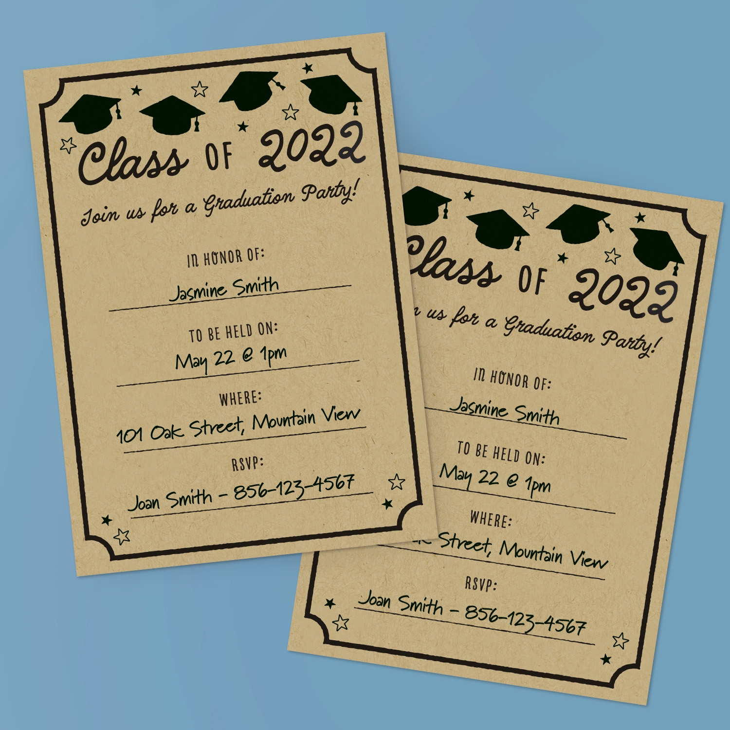 Printable Graduation Invitations Free Templates