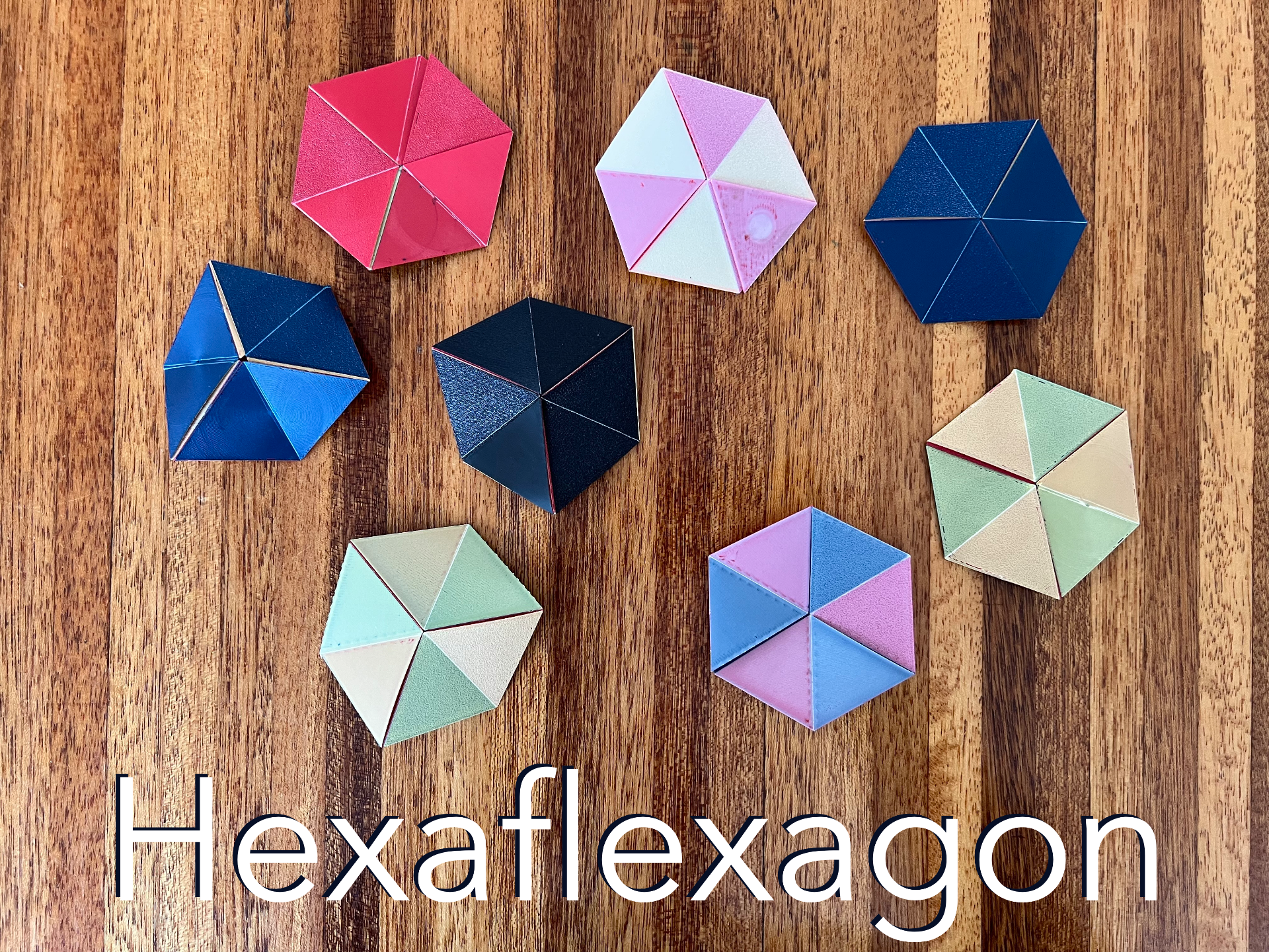 Hexaflexagon The Original Fidget Toy By JetpadMakerWorld 