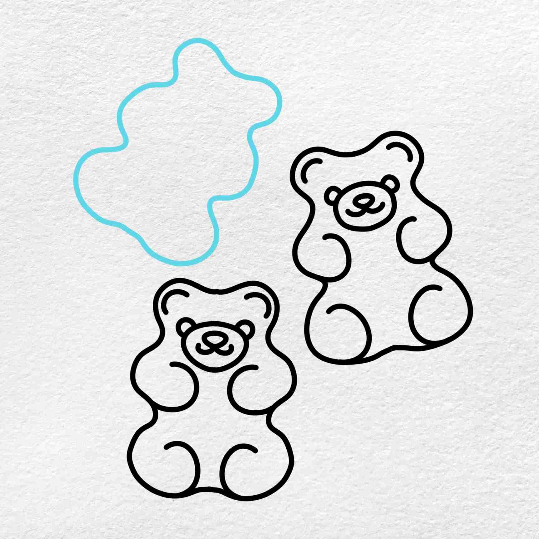 Free Printable Gummy Bear Template