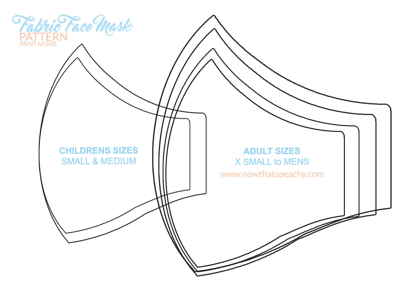 HOW TO Sew A Reusable Fabric Face Mask Beginner Sewing FASHION 
