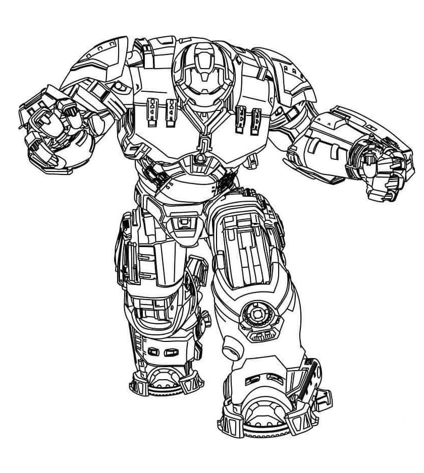 Iron Man Coloring Pages Free Printable