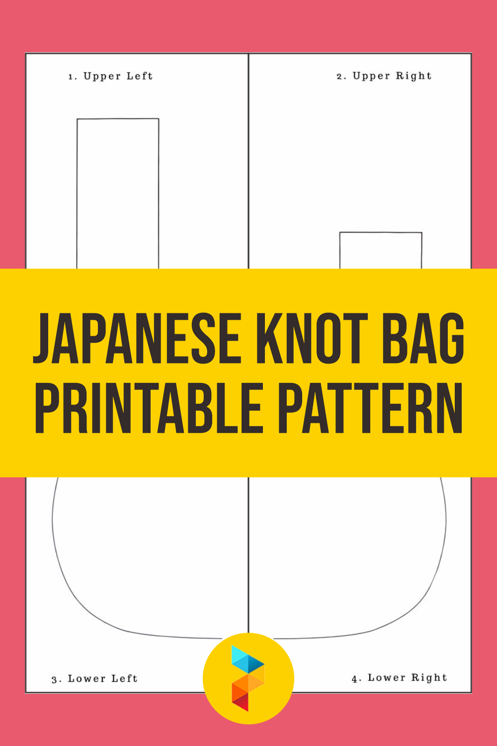 Japanese Knot Bag Pattern 10 Free PDF Printables Printablee