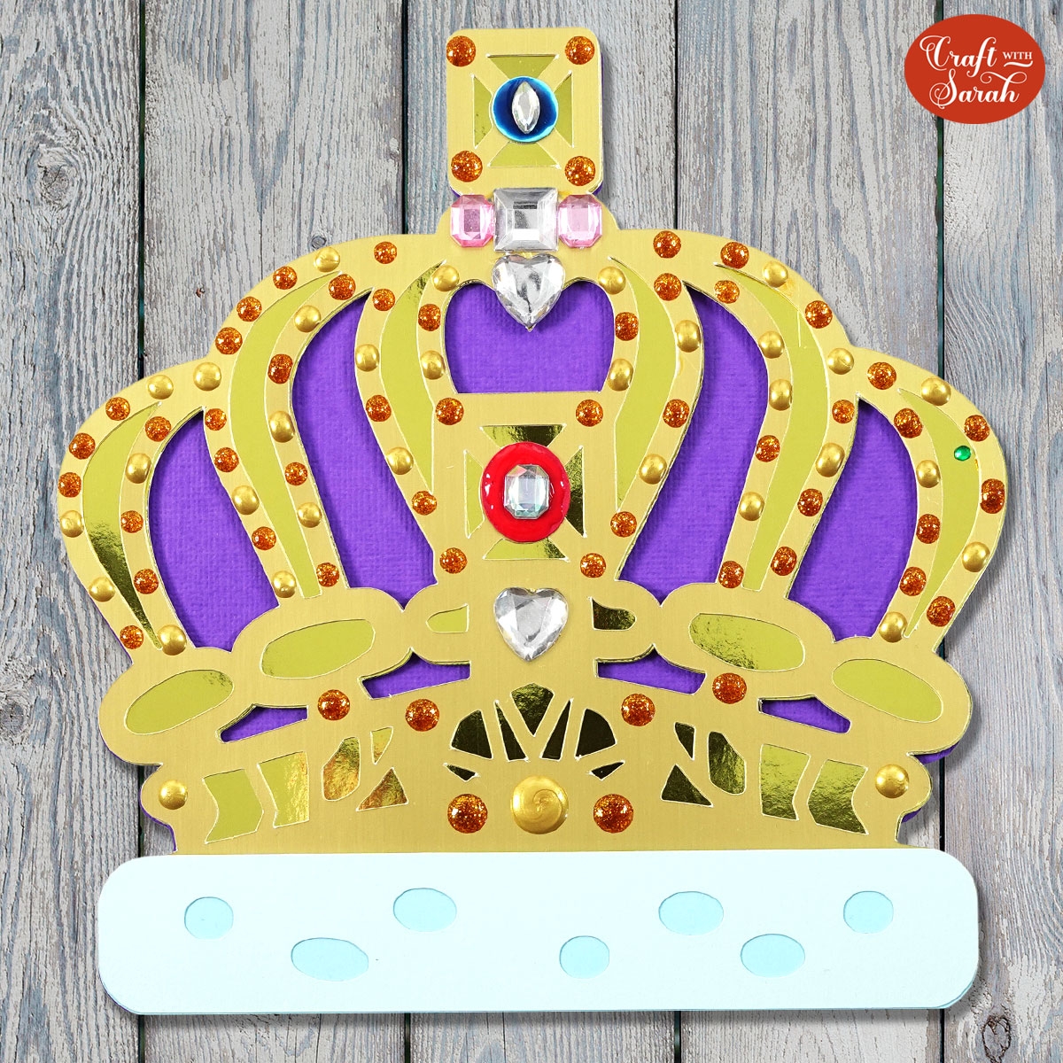 King s Coronation SVG Make A DIY Crown Craft Template Craft With Sarah