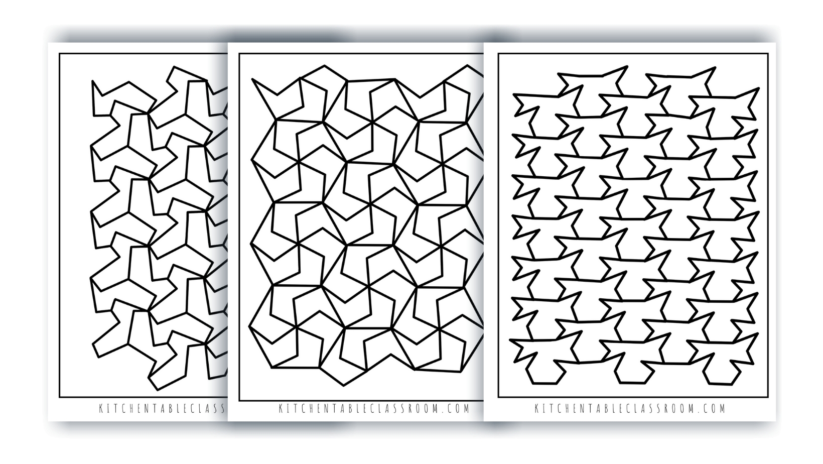 Free Printable Tessellation Templates