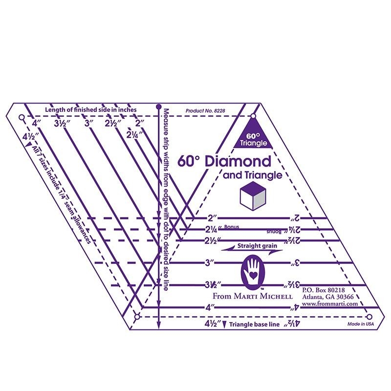Free Printable 60 Degree Diamond Template