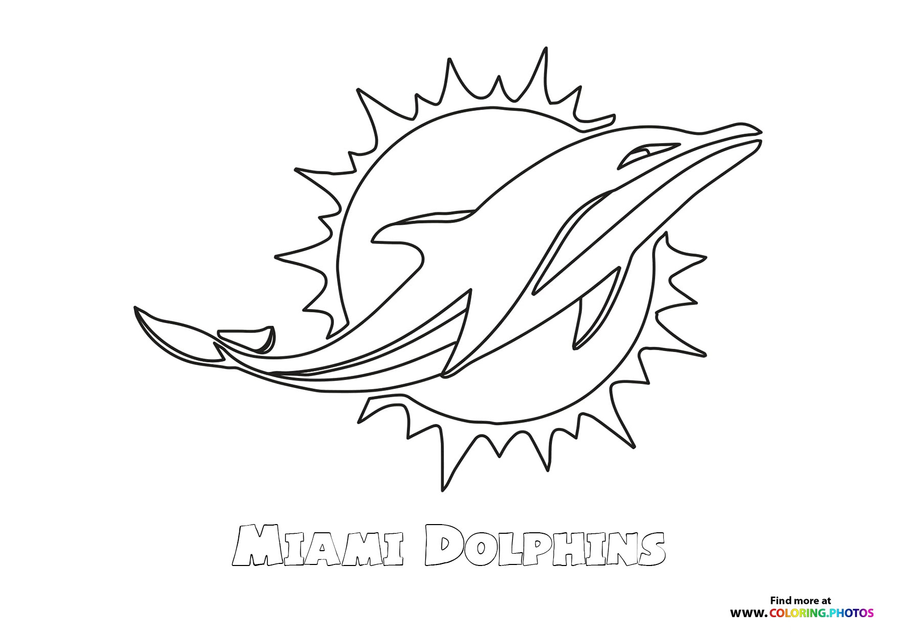 Free Printable Coloring Pages Dolphins