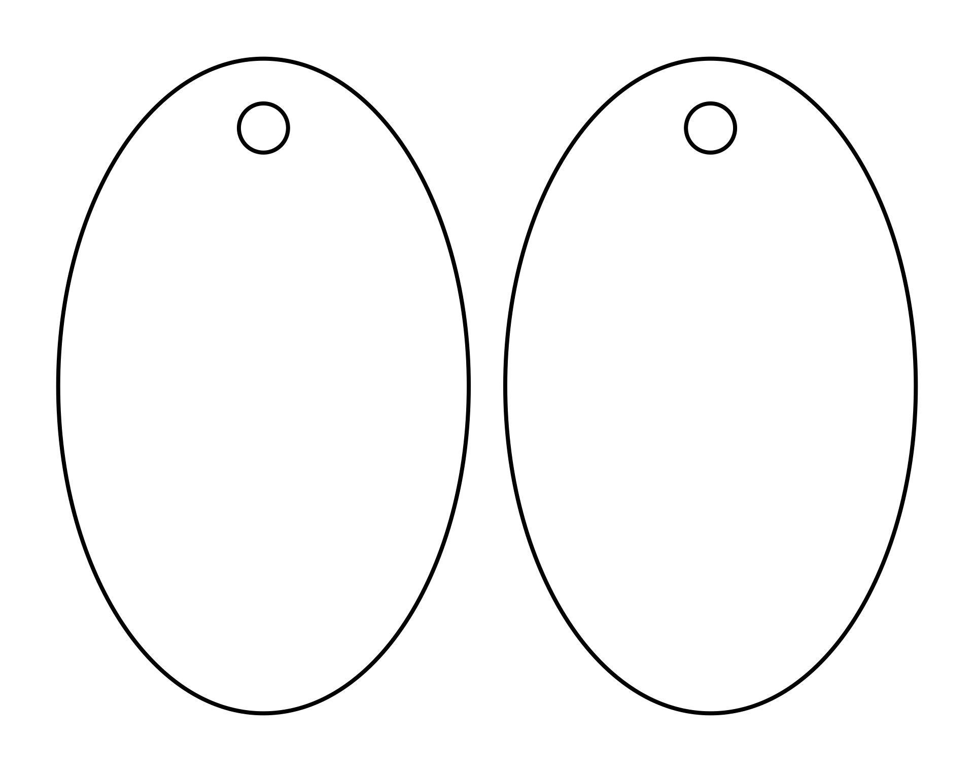 Free Printable Oval Picture Frame Template