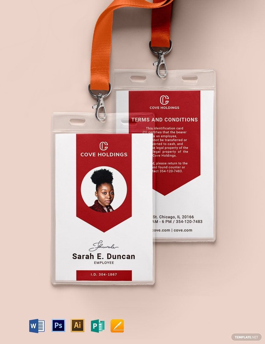 Free Id Card Template Printable