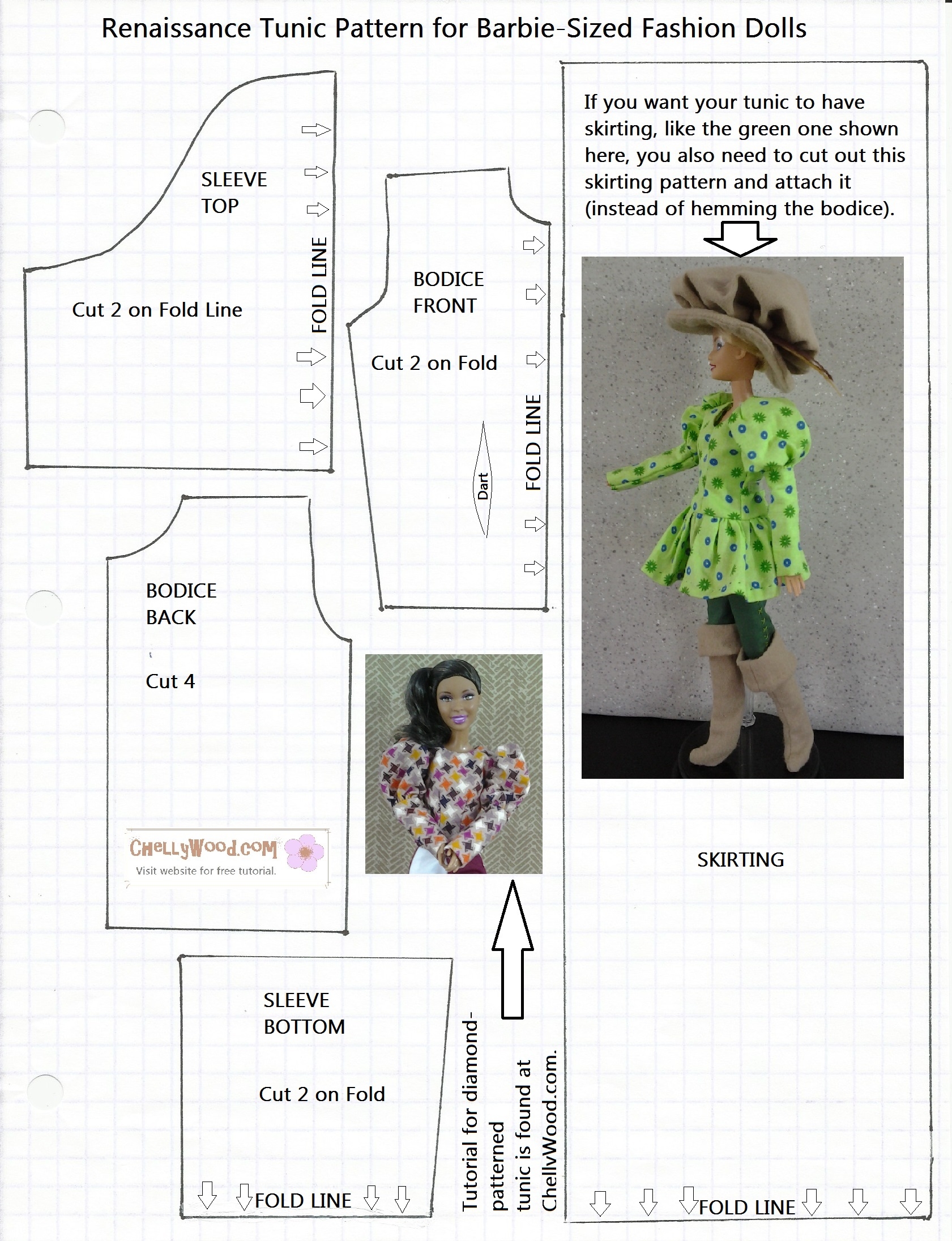 Patterns For Barbie Clothes Online Online
