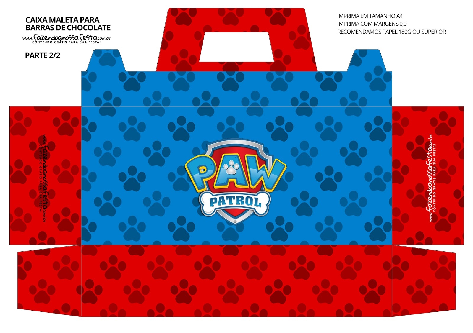 Free Printable Suitcase Template