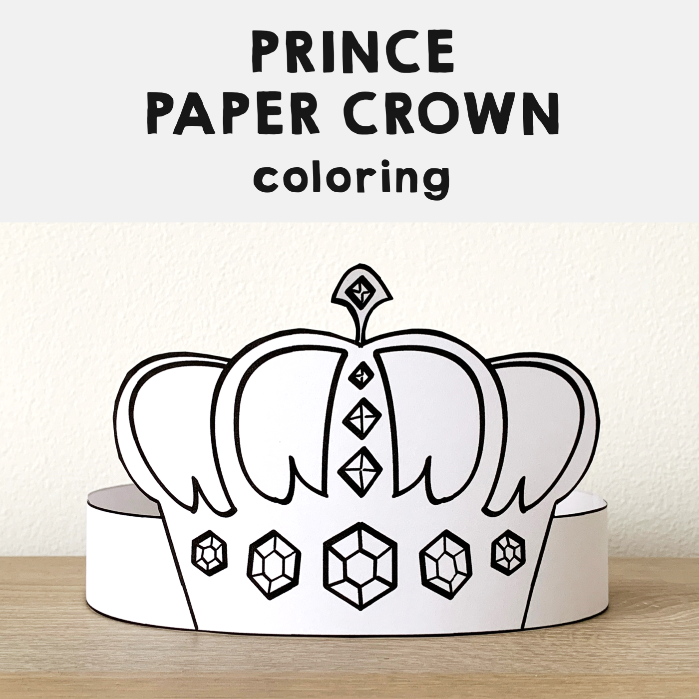 Tiara Template Printable Free
