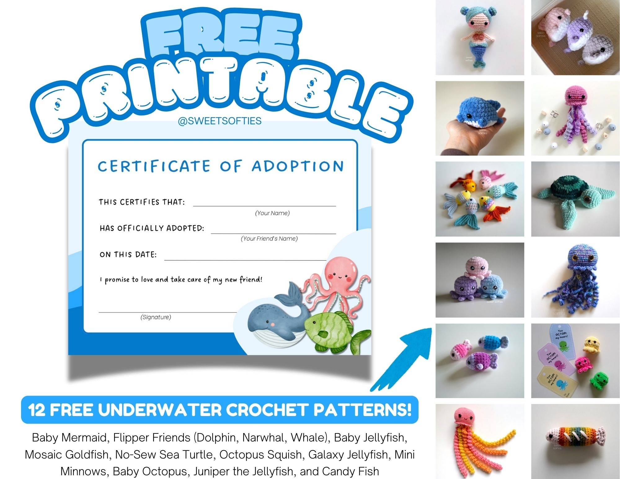Free Printable Adoption Certificate Template