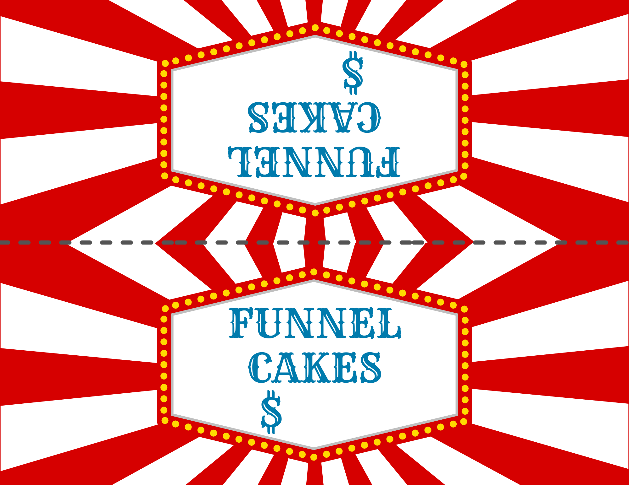 Free Printable Carnival Signs Template