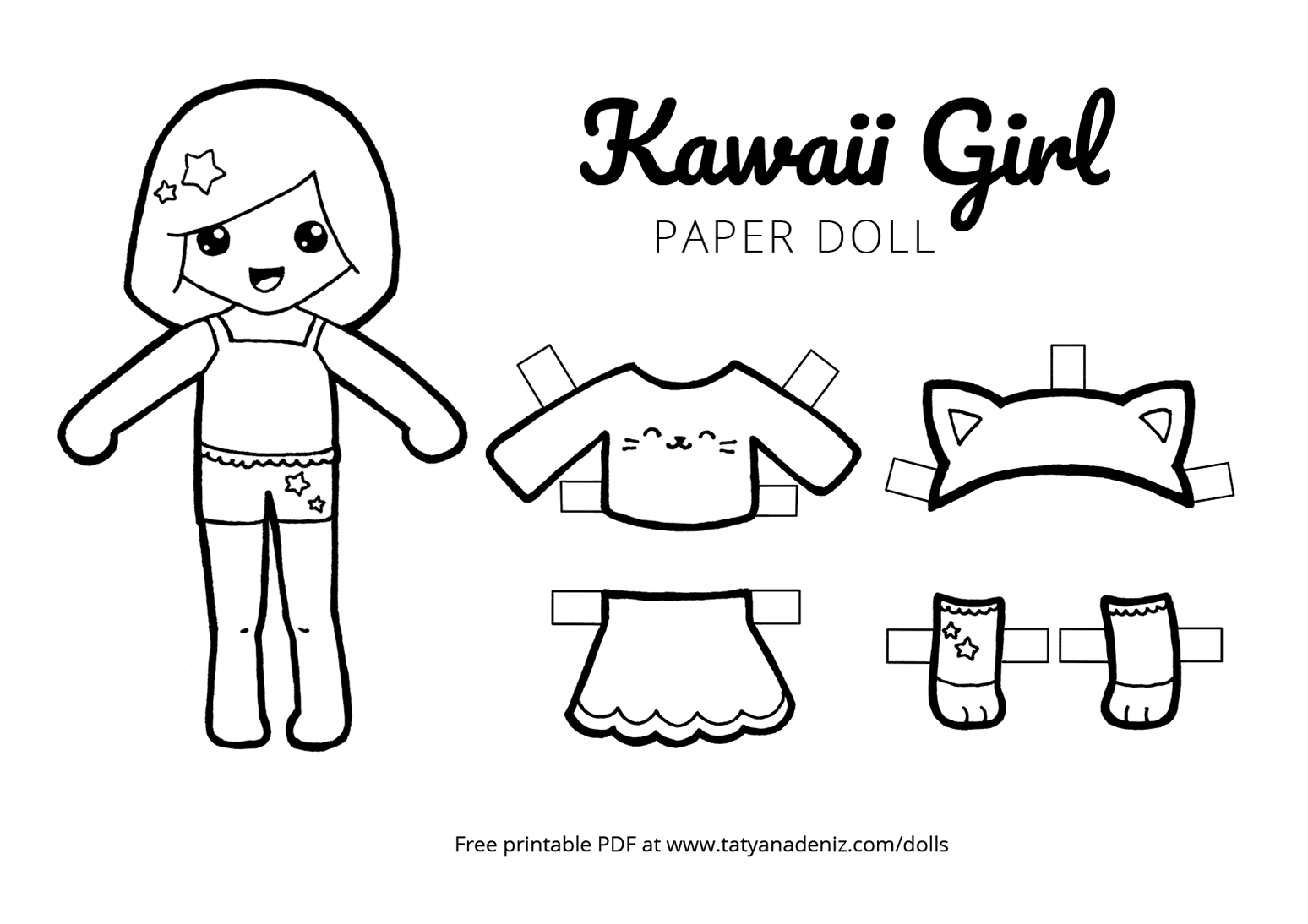 Printable Paper Dolls To Color Sales