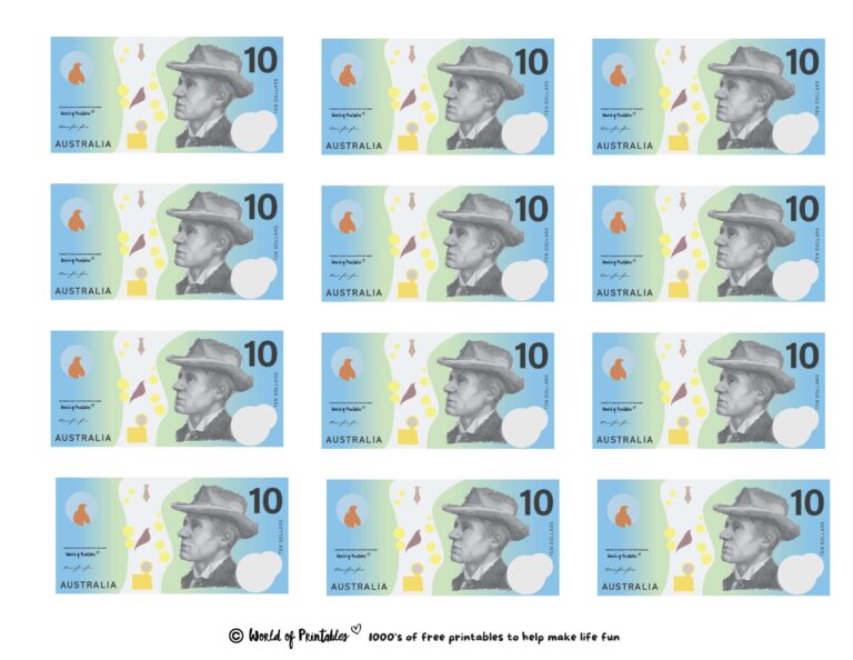 Printable Play Money Play U0026 Learn World Of Printables