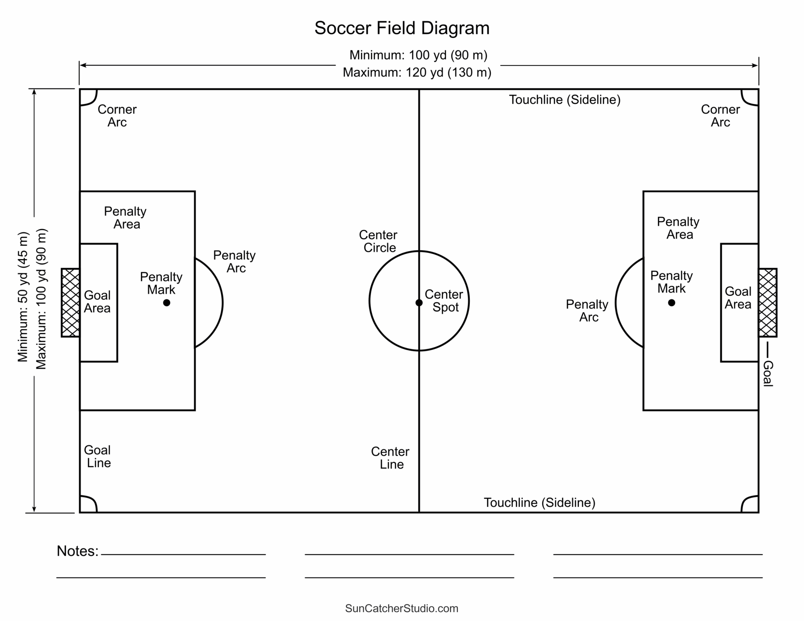 Printable Soccer Field Diagrams U0026 Templates Free Printables Monograms Design Tools Patterns U0026 DIY Projects
