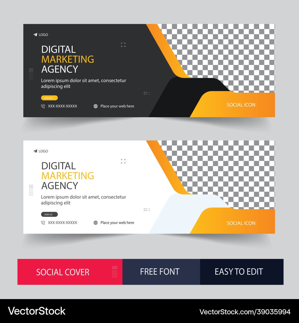 Printdigital Marketing Facebook Cover Template Des