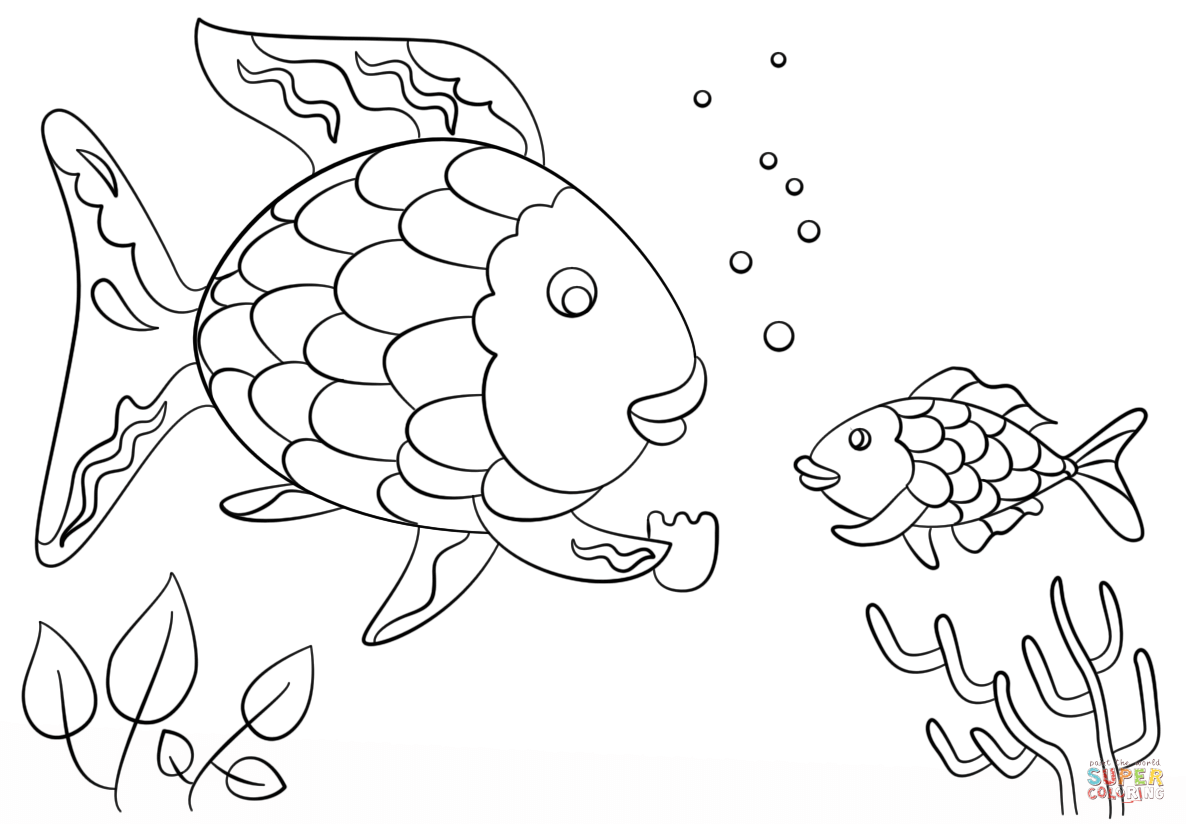 Rainbow Fish Template Free Printable