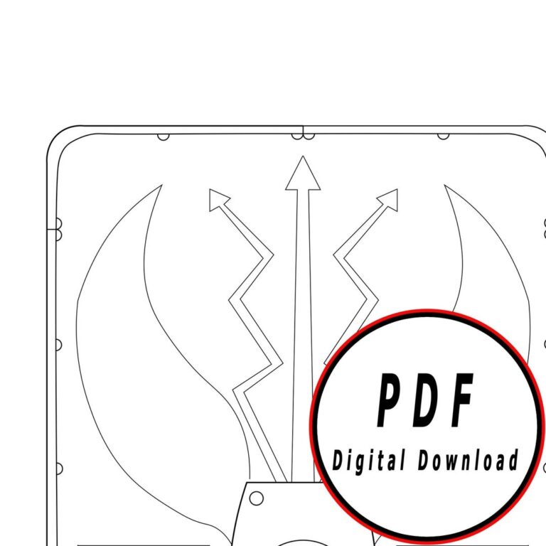 Roman Empire Scutum DIY Imperial Generic Type Template Pattern Blueprint DIY Pdf Digital Donwload Vector Printable Cosplay Costume Larp Pdf Etsy