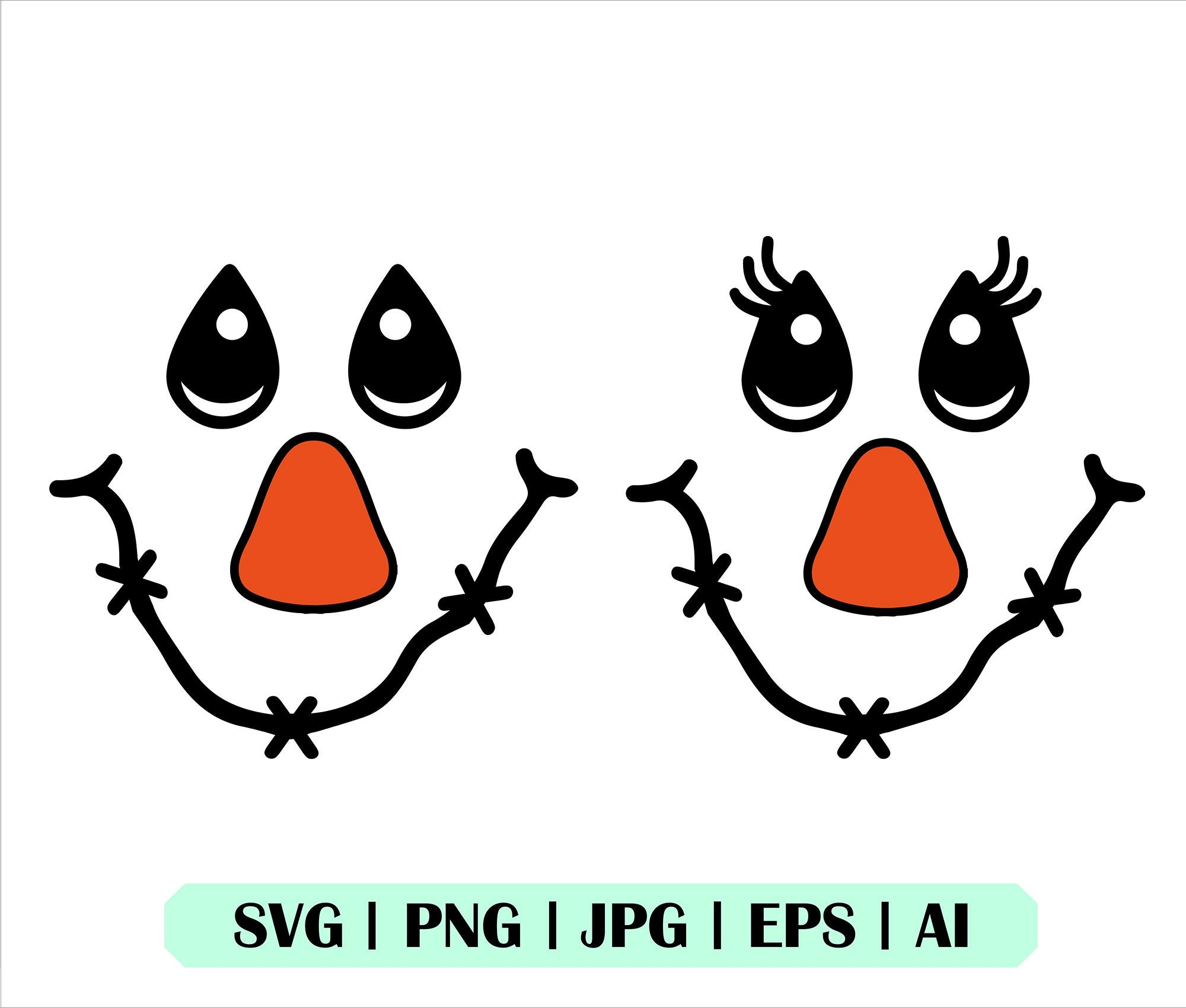 Scarecrow Face Svg Mr And Mrs Face Svg Coupe Svg Fall Svg Instant Download Cricut Clipart Cuttable File Svg Silhouette Vector