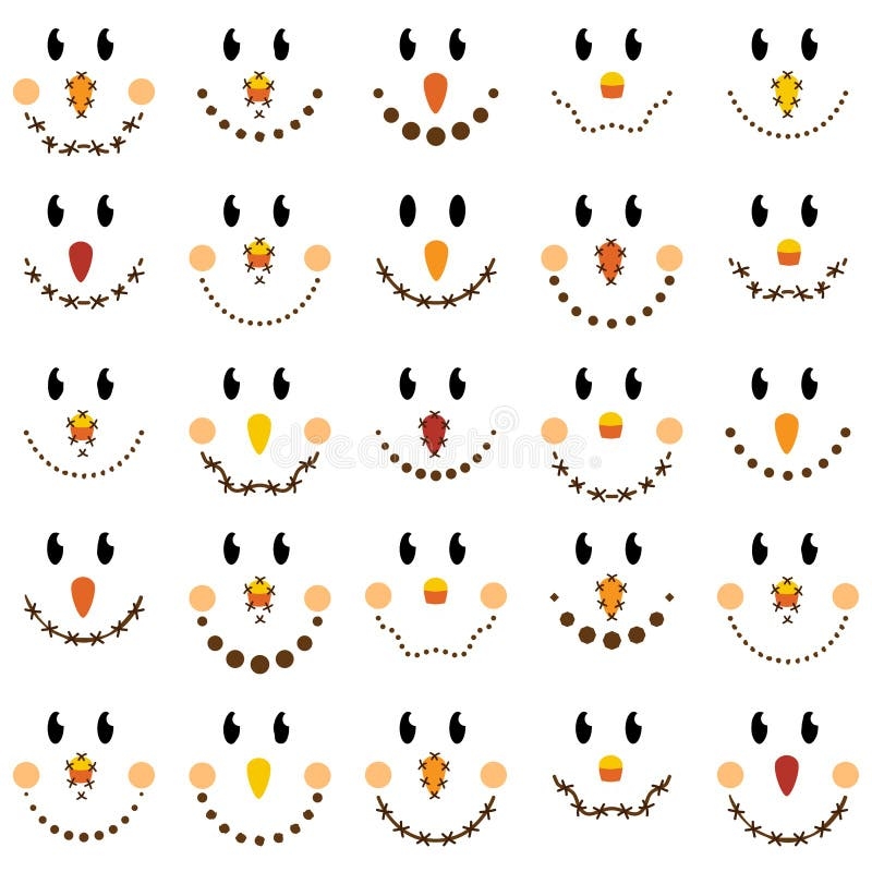 Free Printable Scarecrow Face Template