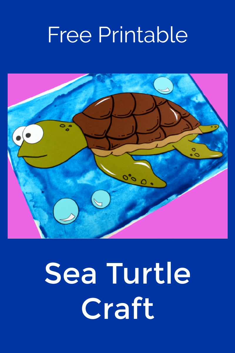 Free Printable Turtle Template