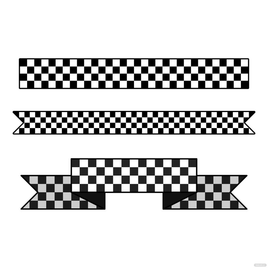 Seamless Checkered Flag Vector In Illustrator SVG JPG EPS PNG 