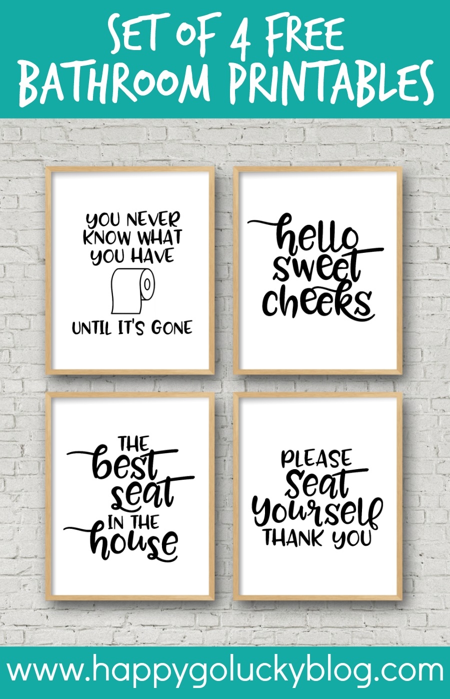 Printable Restroom Signs Free