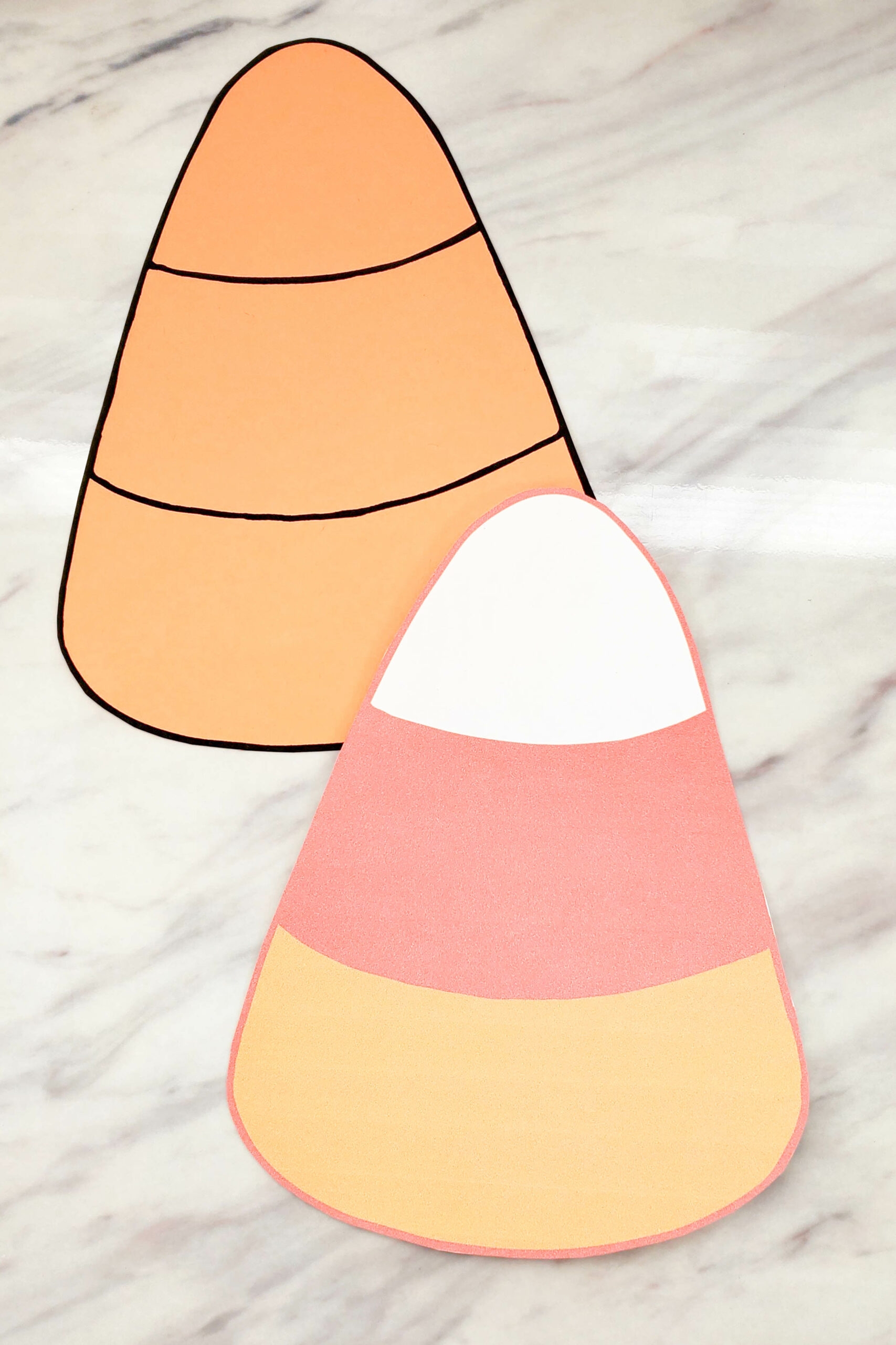 Candy Corn Template Free Printable