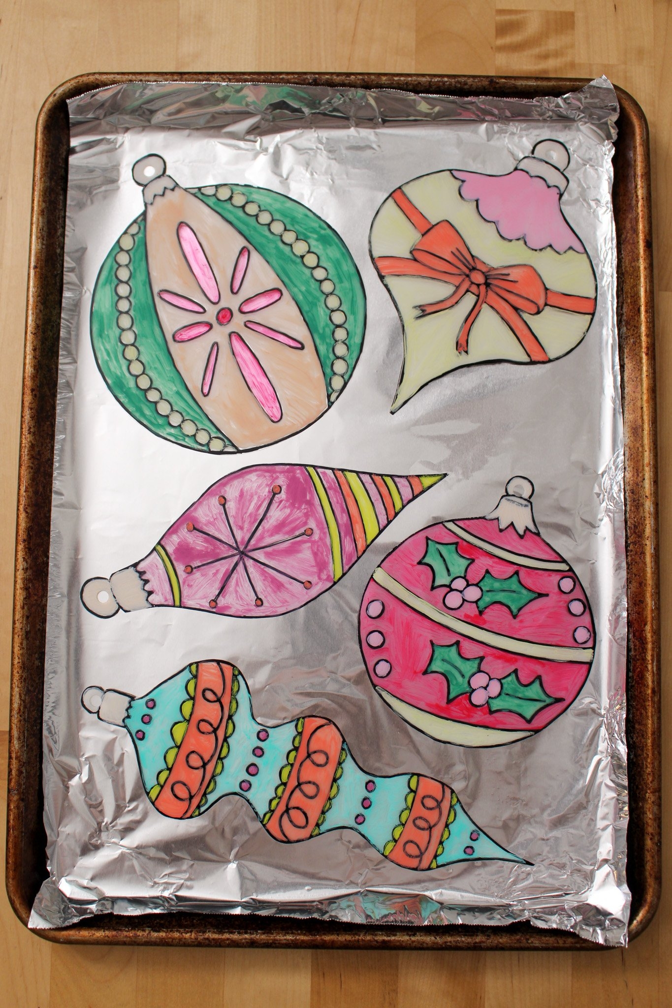 Shrinky Dinks Ornament Gift Tags u0026 Printable Template 