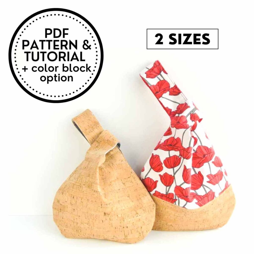 Simple Japanese Knot Bag Pattern Free PDF MindyMakes